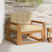 Canapea Medie pentru Exterior Lemn Solid de Acacia natural - WALTI WALTI
