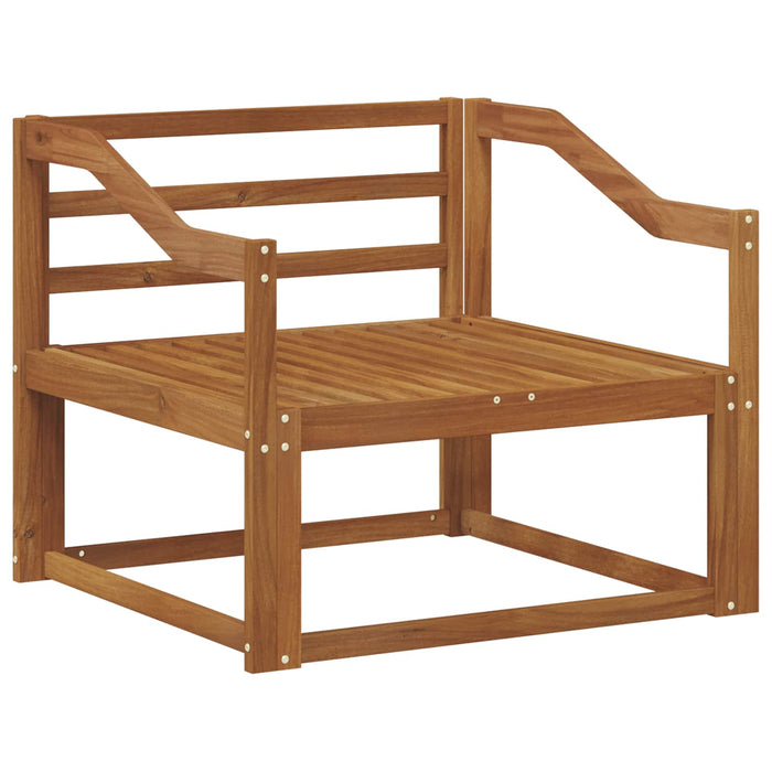 Canapea Medie pentru Exterior Lemn Solid de Acacia natural - WALTI WALTI