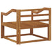 Canapea Medie pentru Exterior Lemn Solid de Acacia natural - WALTI WALTI