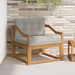 Canapea Medie pentru Exterior Lemn Solid de Acacia natural - WALTI WALTI