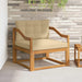 Canapea Medie pentru Exterior Lemn Solid de Acacia natural - WALTI WALTI