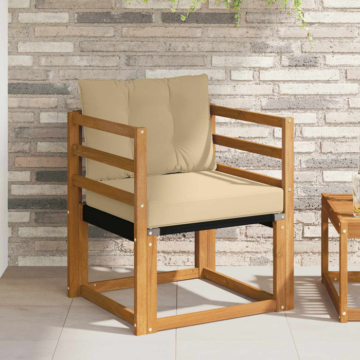 Canapea de exterior Lemn Solid de Acacia natural - WALTI WALTI