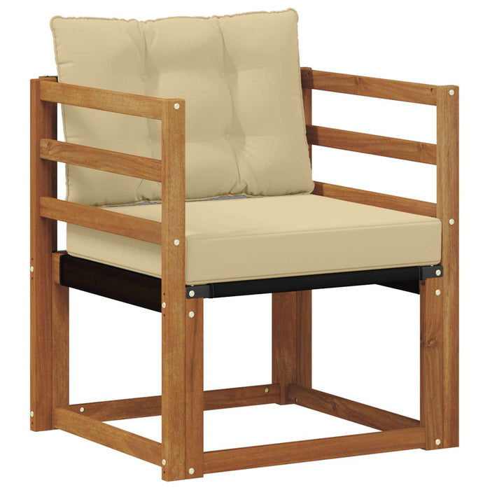 Canapea de exterior Lemn Solid de Acacia natural - WALTI WALTI