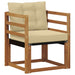 Canapea de exterior Lemn Solid de Acacia natural - WALTI WALTI