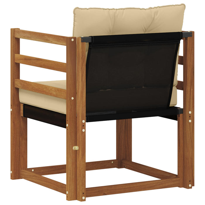Canapea de exterior Lemn Solid de Acacia natural - WALTI WALTI