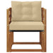 Canapea de exterior Lemn Solid de Acacia natural - WALTI WALTI