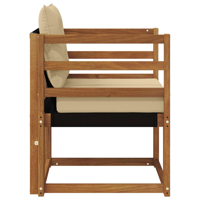 Canapea de exterior Lemn Solid de Acacia natural - WALTI WALTI