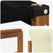 Canapea de exterior Lemn solid de Acacia și Textilene - WALTI WALTI