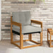 Canapea de exterior Lemn Solid de Acacia Gri natural și deschis - WALTI WALTI