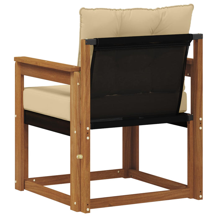 Canapea de exterior Lemn Solid de Acacia natural - WALTI WALTI