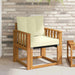 Canapea de exterior Lemn Solid de Acacia Natural și Crem - WALTI WALTI