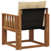 Canapea de exterior Lemn Solid de Acacia natural - WALTI WALTI