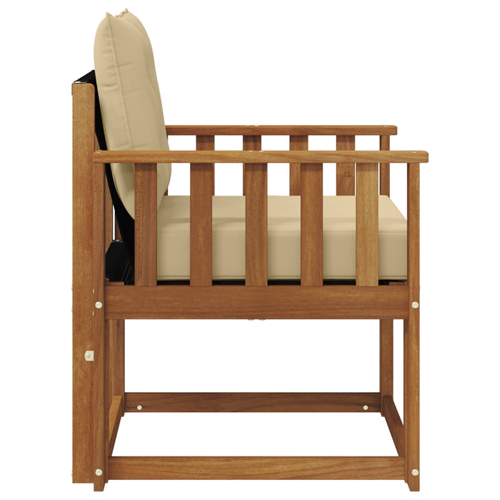Canapea de exterior Lemn Solid de Acacia natural - WALTI WALTI