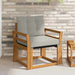 Canapea de exterior Lemn Solid de Acacia Gri natural și deschis - WALTI WALTI