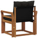 2 Bucată Canapea de exterior Lemn Solid de Acacia natural - WALTI WALTI