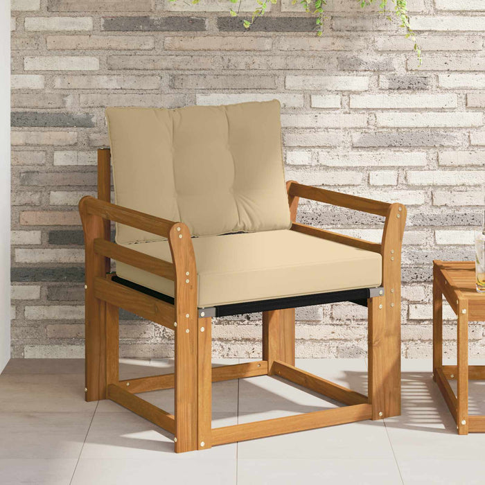 Canapea de exterior Lemn Solid de Acacia natural - WALTI WALTI