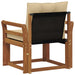 Canapea de exterior Lemn Solid de Acacia natural - WALTI WALTI