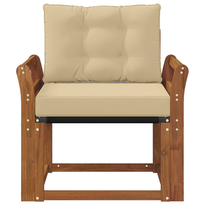 Canapea de exterior Lemn Solid de Acacia natural - WALTI WALTI