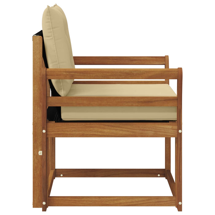 Canapea de exterior Lemn Solid de Acacia natural - WALTI WALTI