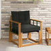 2 Bucată Canapea de exterior Lemn Solid de Acacia natural - WALTI WALTI