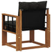 2 Bucată Canapea de exterior Lemn Solid de Acacia natural - WALTI WALTI