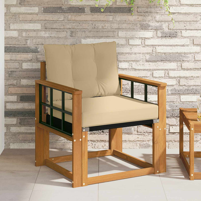 Canapea de exterior Lemn Solid de Acacia natural - WALTI WALTI