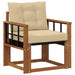 Canapea de exterior Lemn Solid de Acacia natural - WALTI WALTI