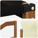 Canapea de exterior Lemn Solid de Acacia Natural și Crem - WALTI WALTI