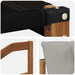 Canapea de exterior Lemn Solid de Acacia Gri natural și deschis - WALTI WALTI