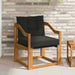 2 Bucată Canapea de exterior Lemn Solid de Acacia natural - WALTI WALTI