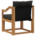 2 Bucată Canapea de exterior Lemn Solid de Acacia natural - WALTI WALTI