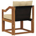 Canapea de exterior Lemn Solid de Acacia natural - WALTI WALTI