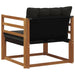 Set de canapele de exterior Lemn solid de Acacia și Textilene - WALTI WALTI