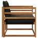 Set de canapele de exterior Lemn solid de Acacia și Textilene - WALTI WALTI