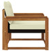 Set de canapele de exterior Lemn solid de Acacia și Textilene - WALTI WALTI