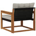 Set de canapele de exterior Lemn solid de Acacia și Textilene - WALTI WALTI
