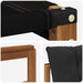 Set de canapele de exterior Lemn solid de Acacia și Textilene - WALTI WALTI