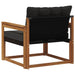 Set de canapele de exterior Lemn solid de Acacia și Textilene - WALTI WALTI