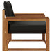 Set de canapele de exterior Lemn solid de Acacia și Textilene - WALTI WALTI