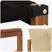 Set de canapele de exterior Lemn solid de Acacia și Textilene - WALTI WALTI