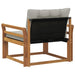 Set de canapele de exterior Lemn solid de Acacia și Textilene - WALTI WALTI