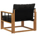 Set de canapele de exterior Lemn solid de Acacia și Textilene - WALTI WALTI