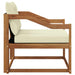 Set de canapele de exterior Lemn solid de Acacia și Textilene - WALTI WALTI