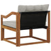 Set de canapele de exterior Lemn solid de Acacia și Textilene - WALTI WALTI