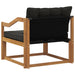 Set de canapele de exterior Lemn solid de Acacia și Textilene - WALTI WALTI