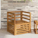 Canapea de exterior Lemn Solid de Acacia natural - WALTI WALTI