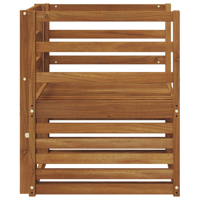 Canapea de exterior Lemn Solid de Acacia natural - WALTI WALTI