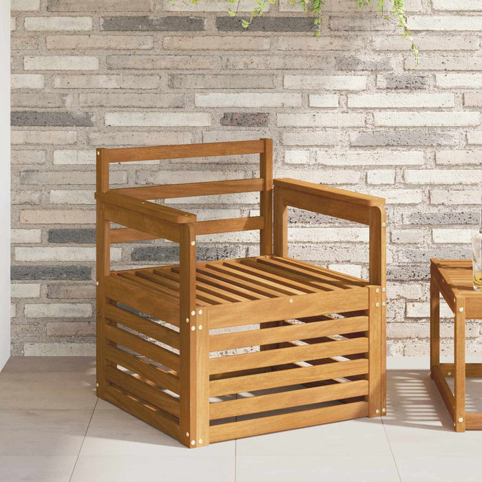 Canapea de exterior Lemn Solid de Acacia natural - WALTI WALTI