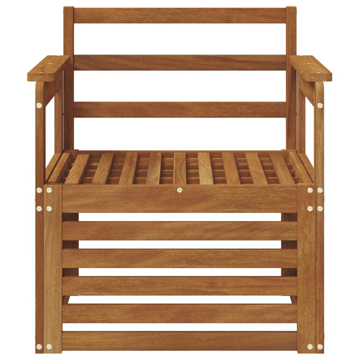 Canapea de exterior Lemn Solid de Acacia natural - WALTI WALTI