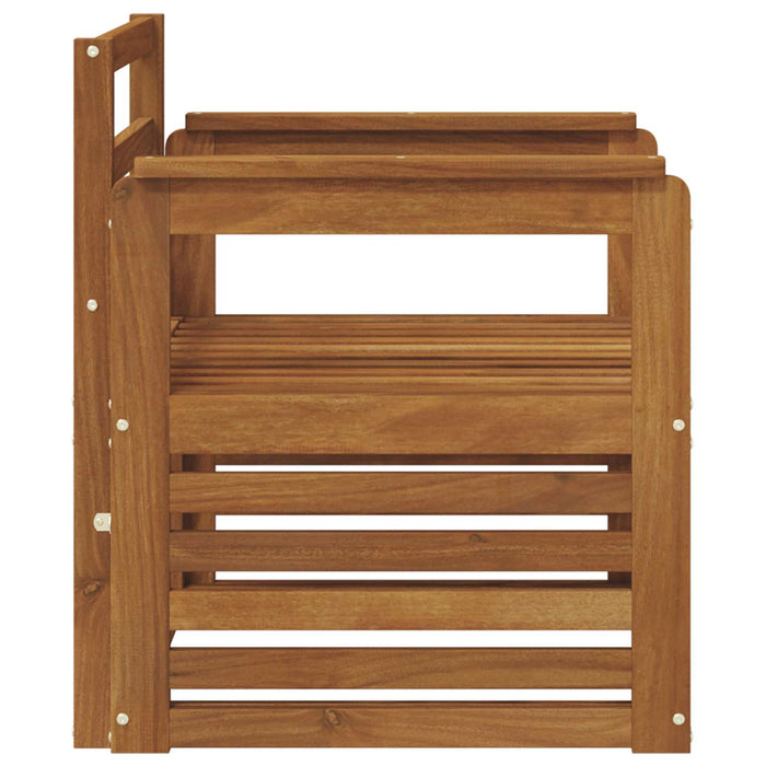 Canapea de exterior Lemn Solid de Acacia natural - WALTI WALTI